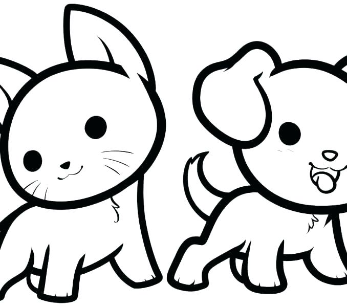 678x600 Animal Drawings For Coloring - Jungle Animal Sketch