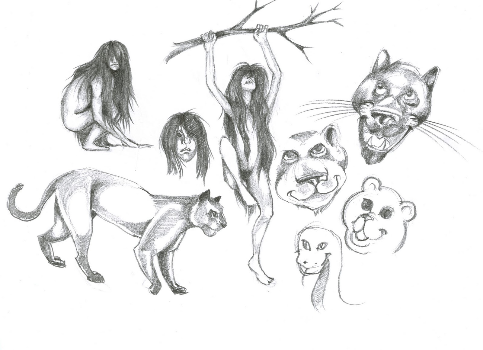 1600x1159 Mica 2011 - Jungle Book Sketch