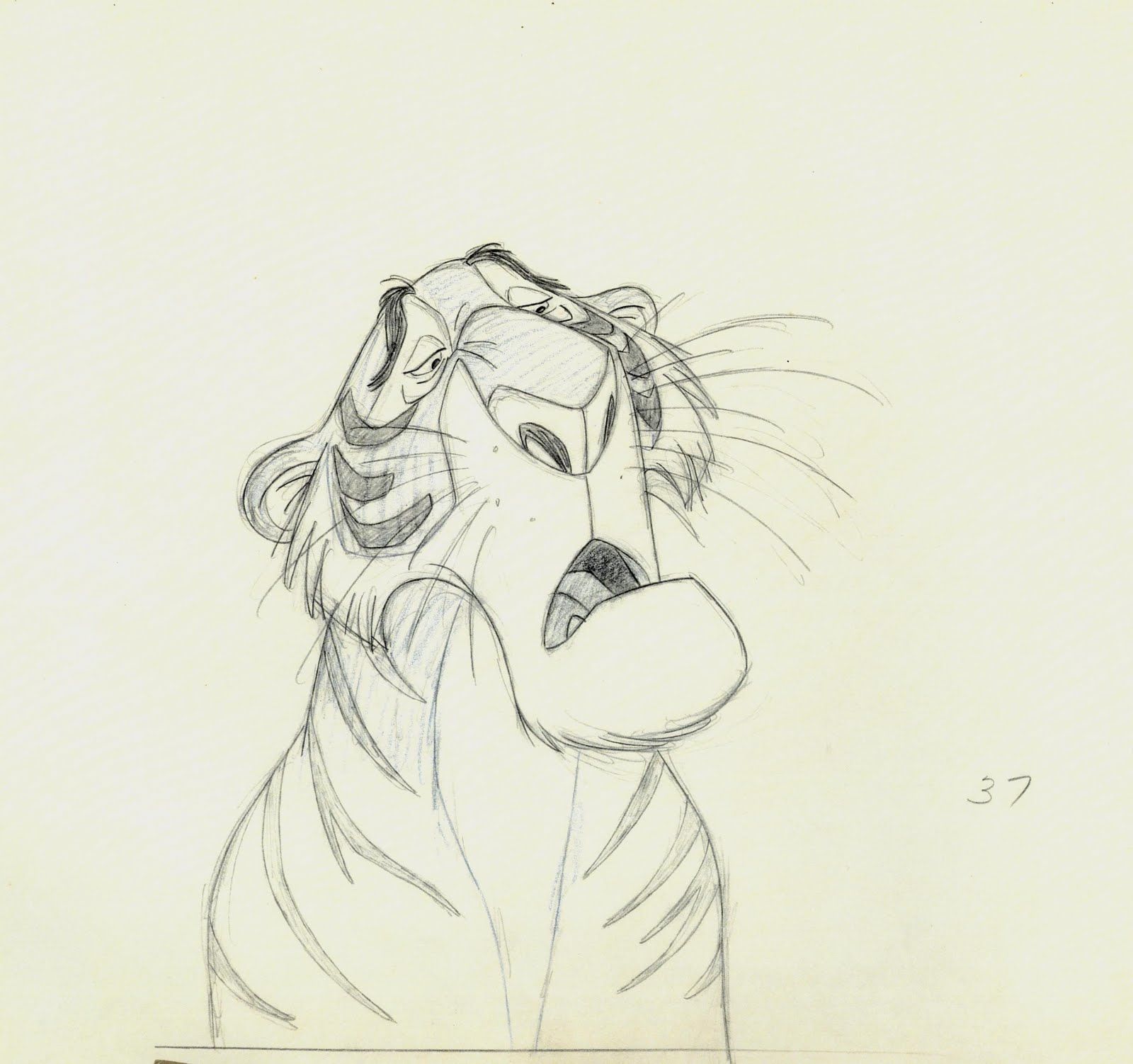 1600x1502 Milt - Jungle Book Sketch