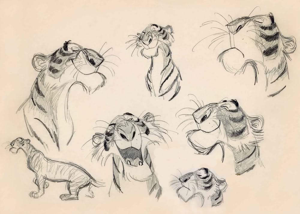 1000x714 The New Jungle Book - Jungle Book Sketch