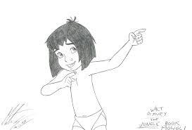 273x185 Character Sketch Of Mowgli Of Jungle Book - Jungle Book Sketch