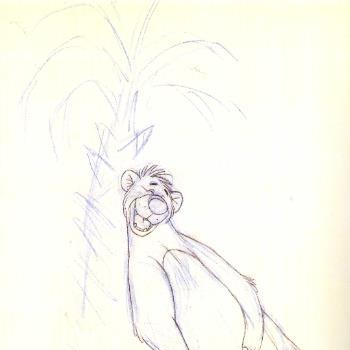350x350 Jungle Book Baloo Sketch The Disney Diva - Jungle Book Sketch