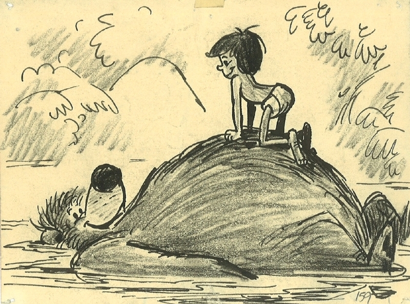 800x592 Disney - Jungle Book Sketch