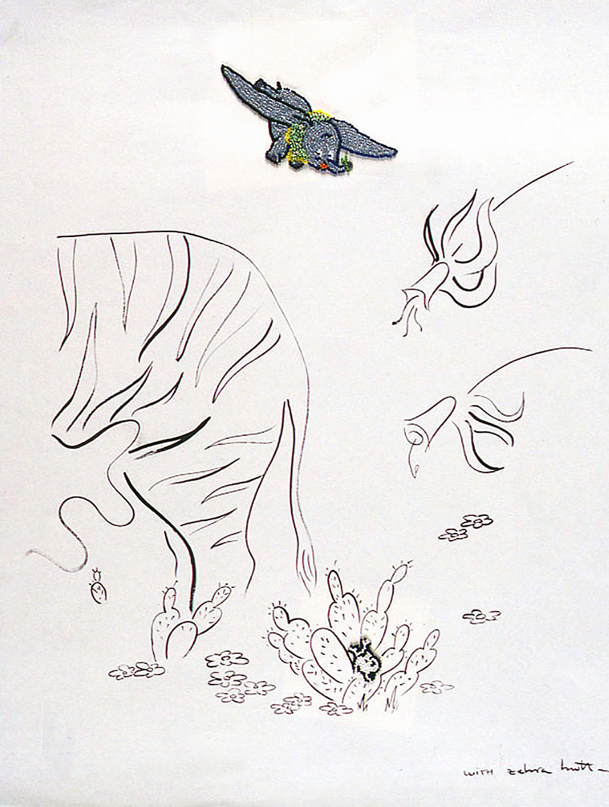 856x1134 Time Life Jungle - Jungle Scene Sketch