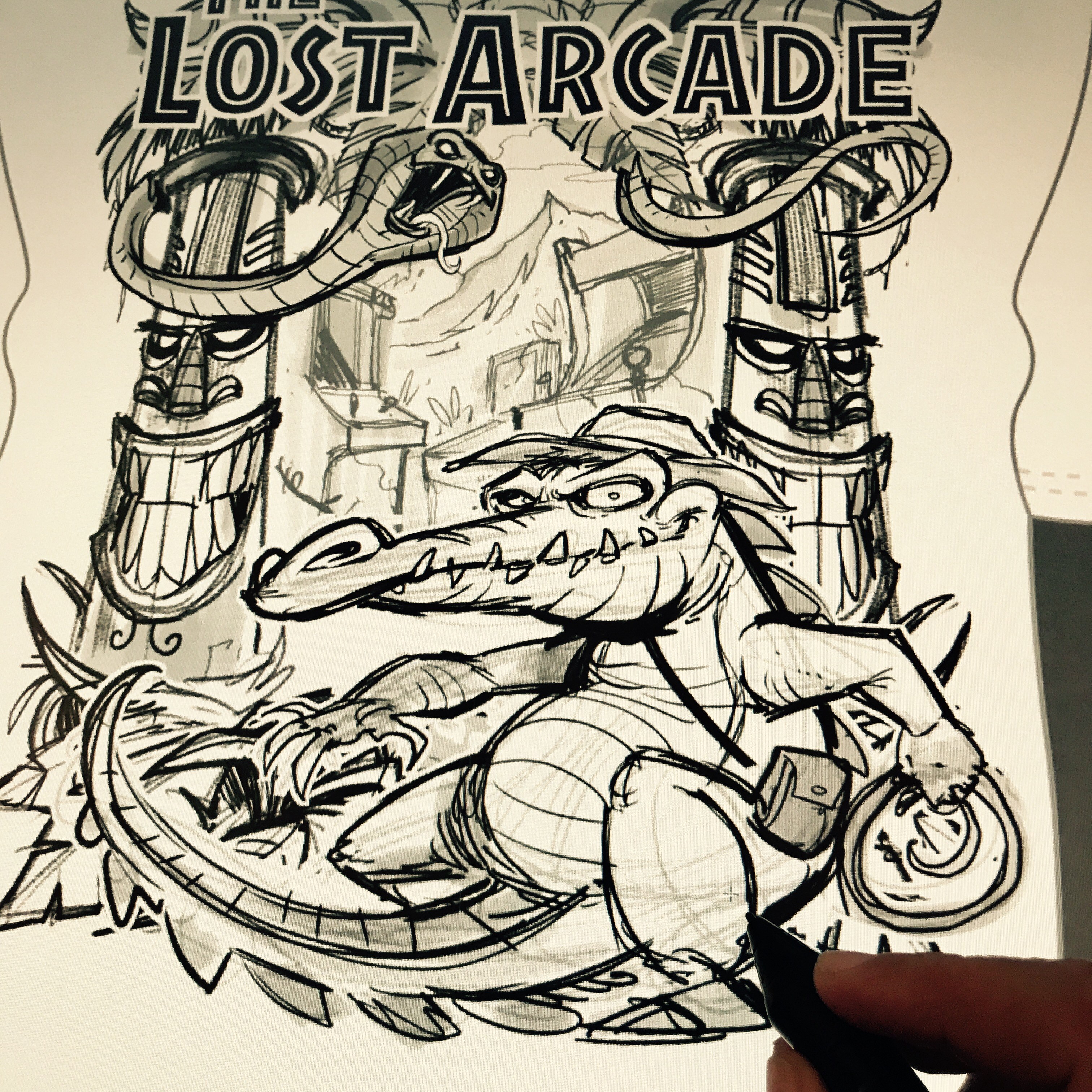 3024x3024 Jungle Logo Sketch - Jungle Sketch