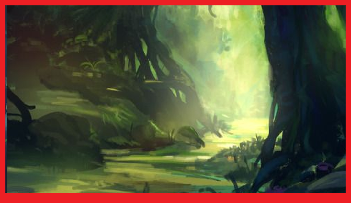 720x416 Painting Jungle Sketch Steemit - Jungle Sketch