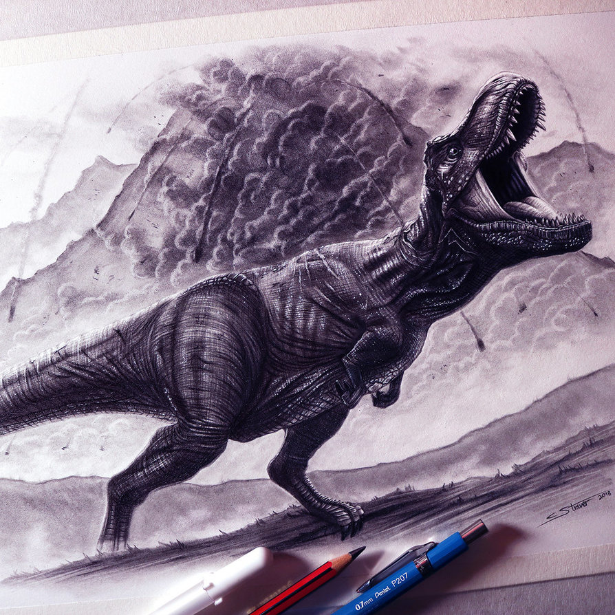 894x894 Jurassic World Fallen Kingdom Drawing By Lethalchris - Jurassic World Sketch