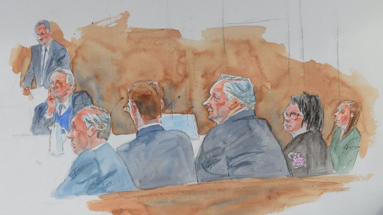 768x431 Jury Seated In Trial Of Manganos, Venditto Newsday - Jury Sketch