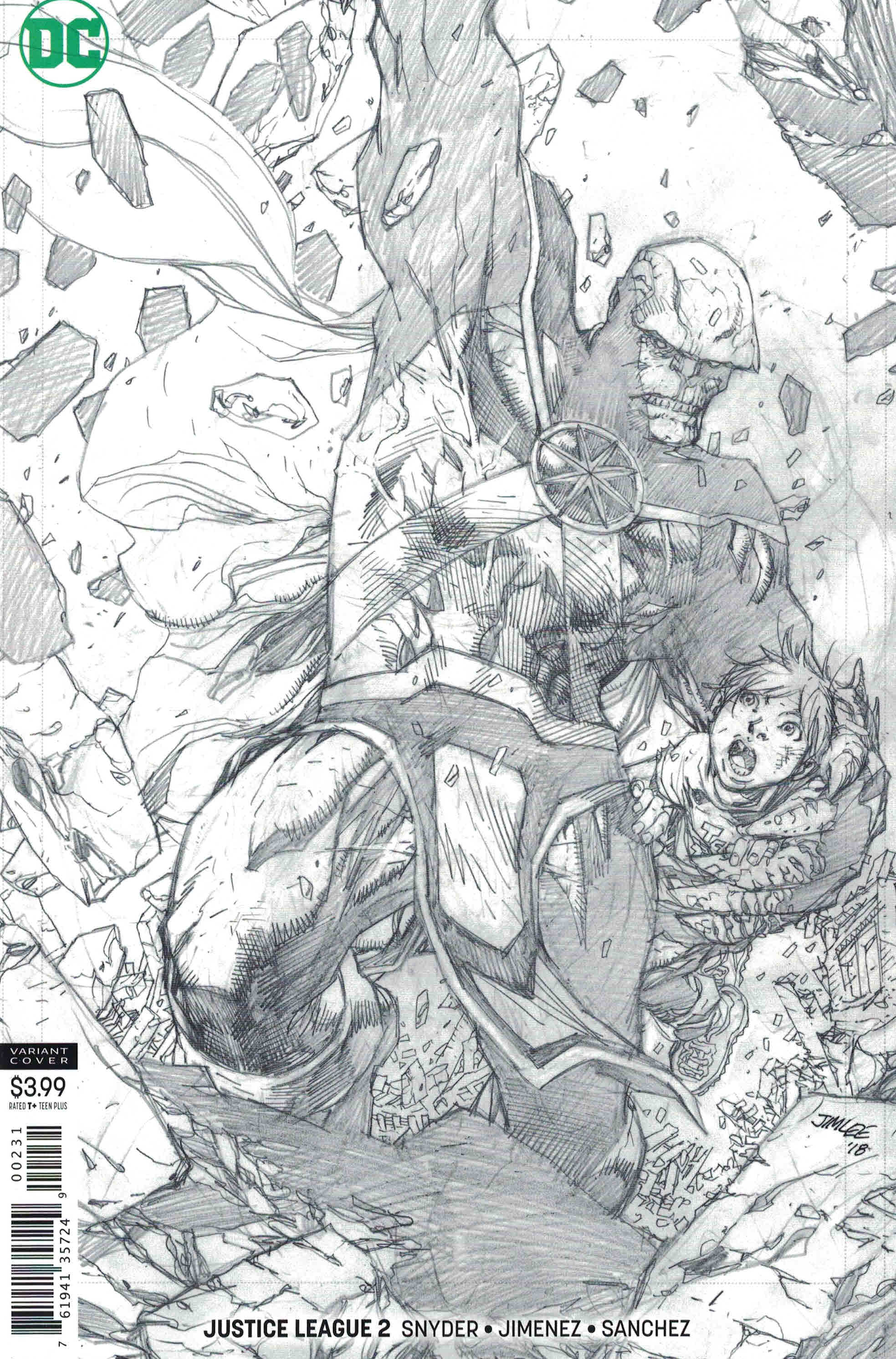 1967x2982 Justice League - Justice Sketch