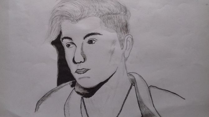 670x377 3 Ways To Draw Justin Bieber - Justin Sketch