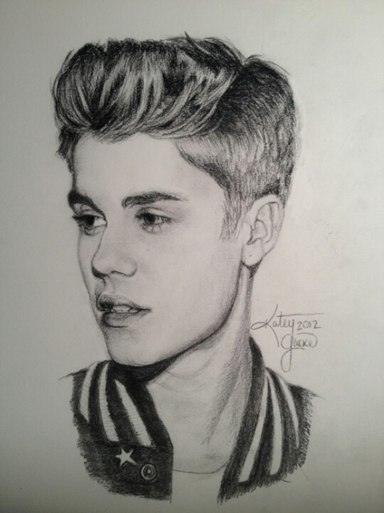 540x720 Justin Bieber Sketch Drawing Skill - Justin Sketch