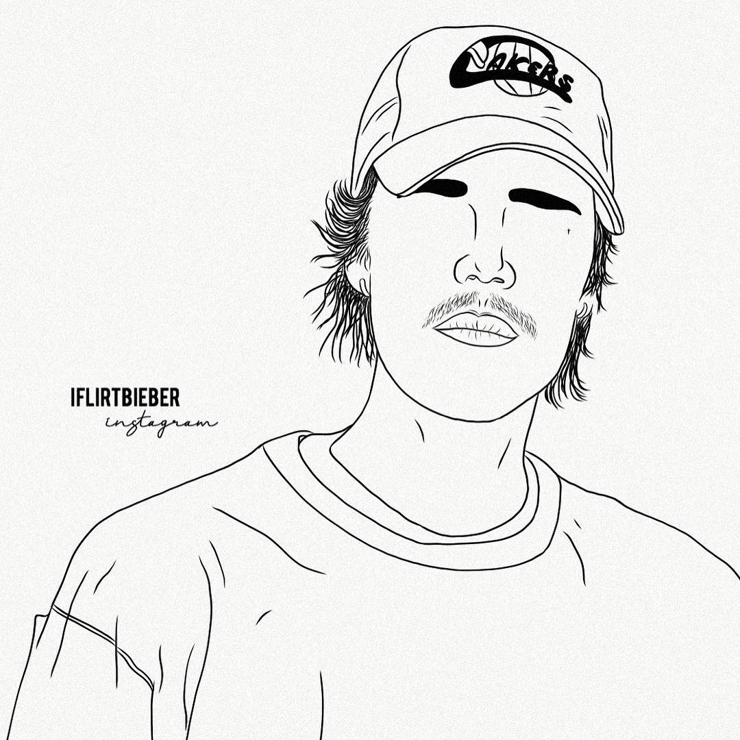 1080x1080 Justin Sketch Justinbieber On Instagram - Justin Sketch