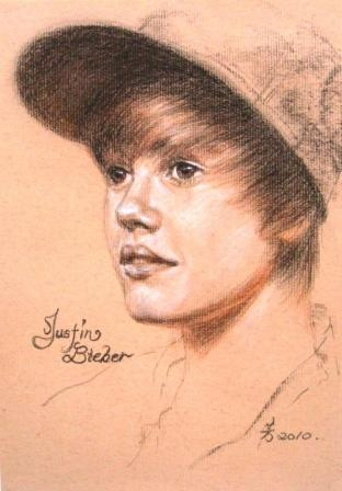 312x448 A Sketch Of Justin Bieber A Sketch Of Justin Bieber By - Justin Sketch
