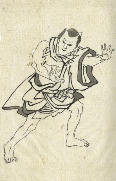 384x600 Kabuki Actor - Kabuki Sketch