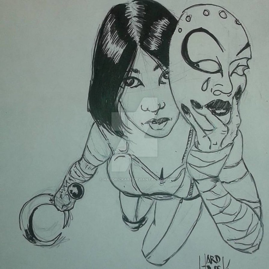 894x894 Quick Kabuki Sketch! - Kabuki Sketch