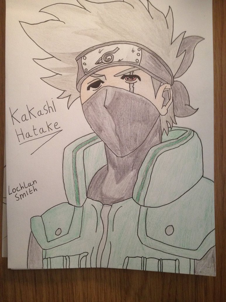 774x1032 Kakashi Hatake Sketch By Lochiesmith - Kakashi Hatake Sketch