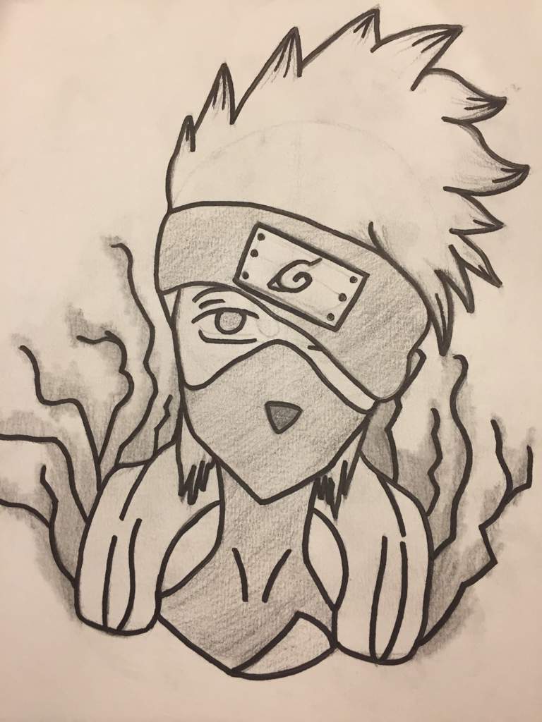 Kakashi Hatake Sketch At Paintingvalley Com Explore Collection