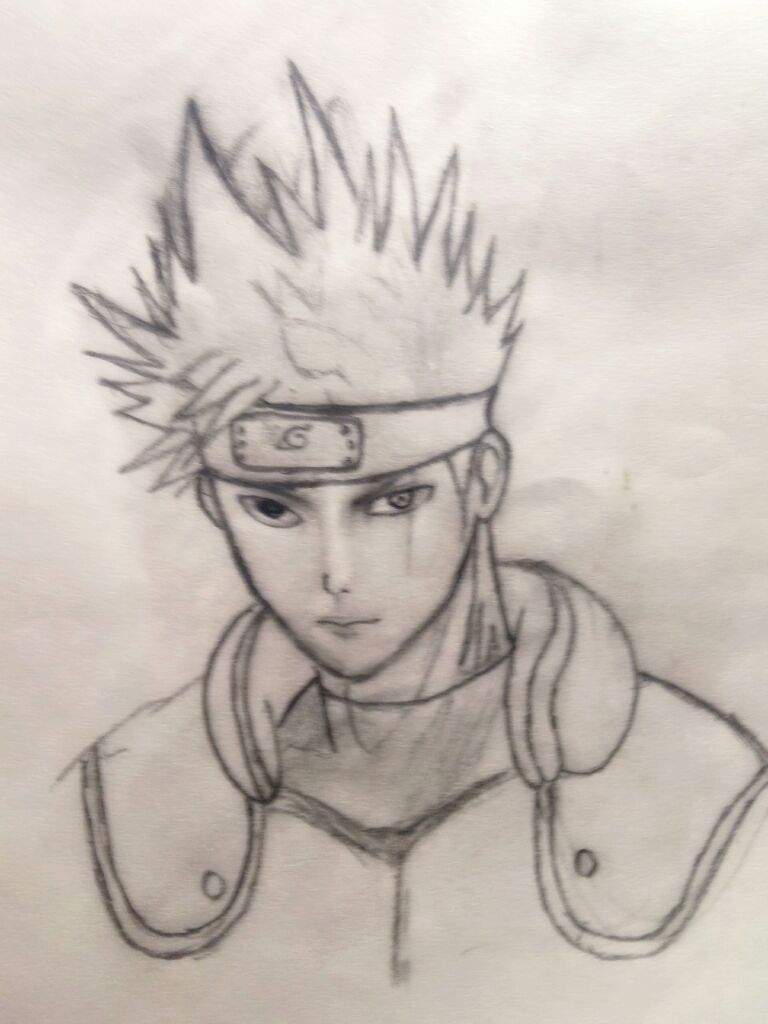768x1024 Kakashi Without Mask Naruto Amino - Kakashi Hatake Sketch