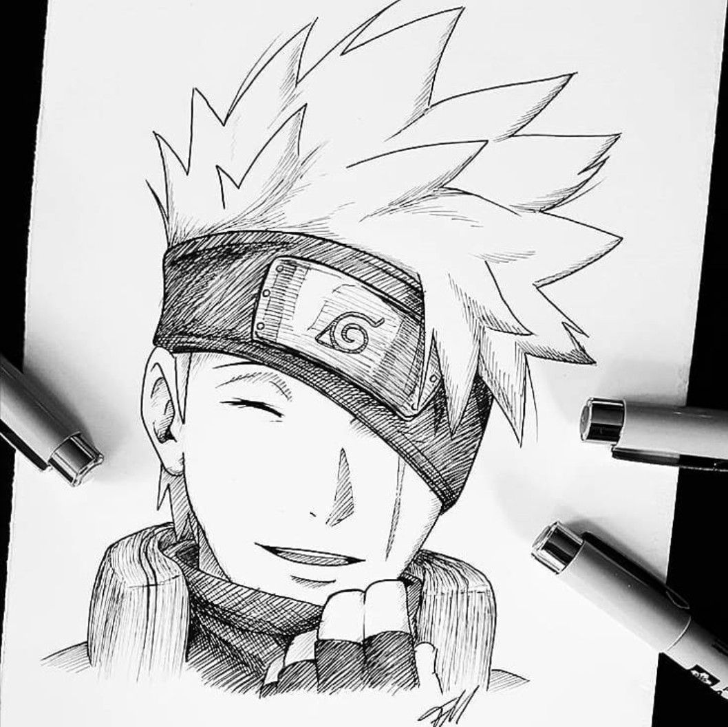 Kakashi Sketch At Paintingvalley Com Explore Collection Of