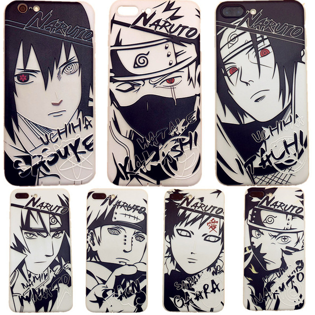 640x640 Sketch Naruto Mens Case Cool For Apple Iphone 7 8 X Xsmax Xr - Kakashi Sketch