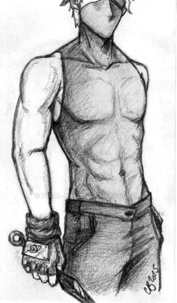 600x1023 Image - Kakashi Sketch