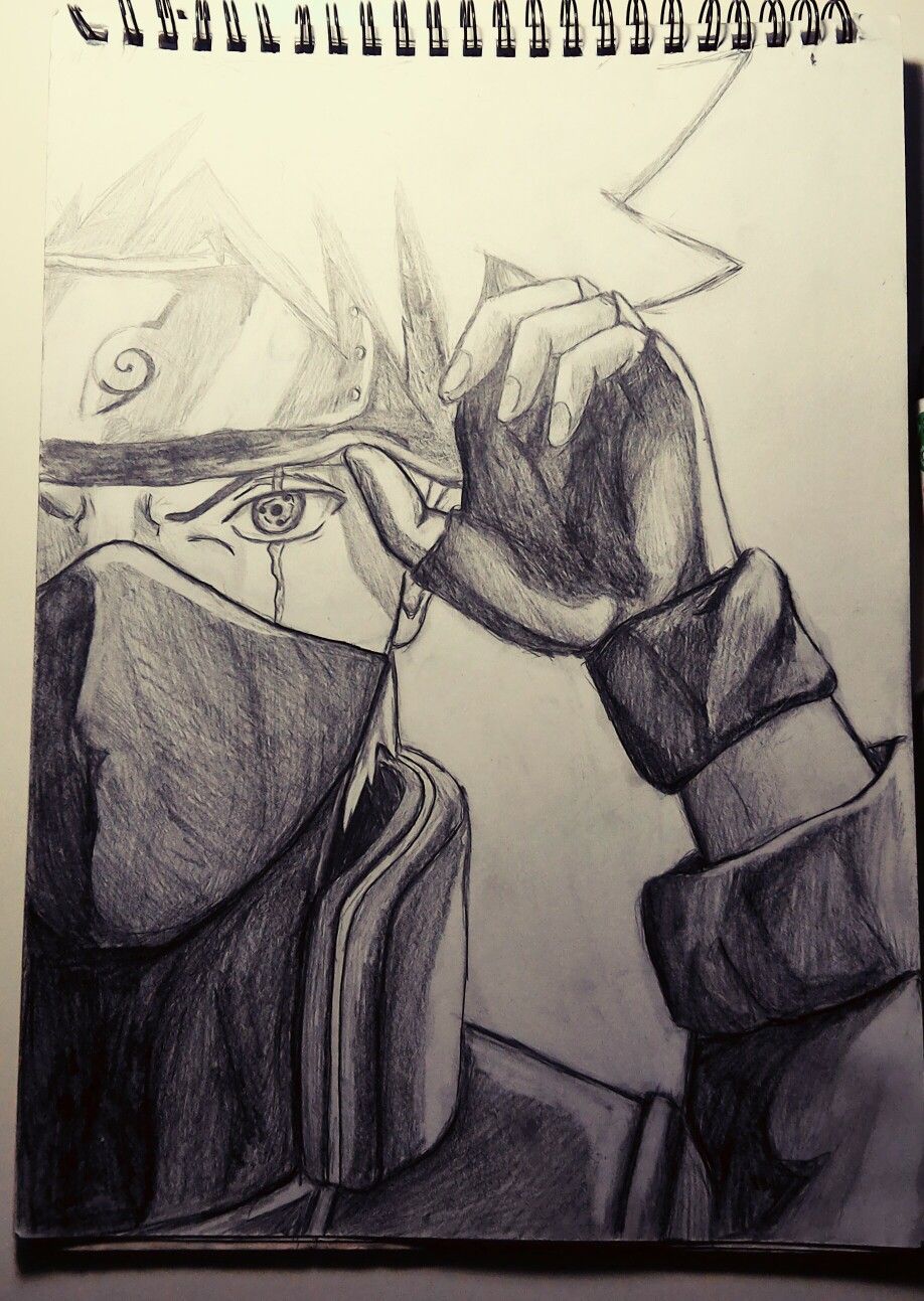 Kakashi Sketch At Paintingvalley Com Explore Collection Of