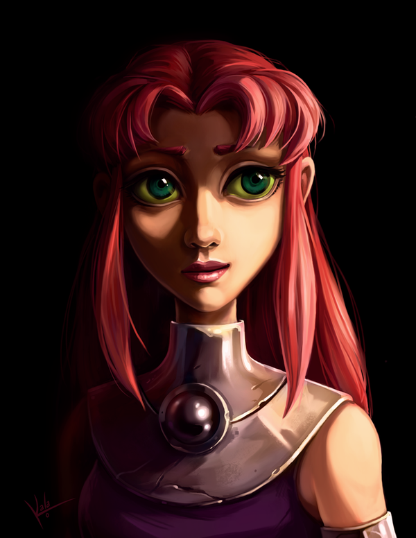 600x776 Starfire - Kala Sketch