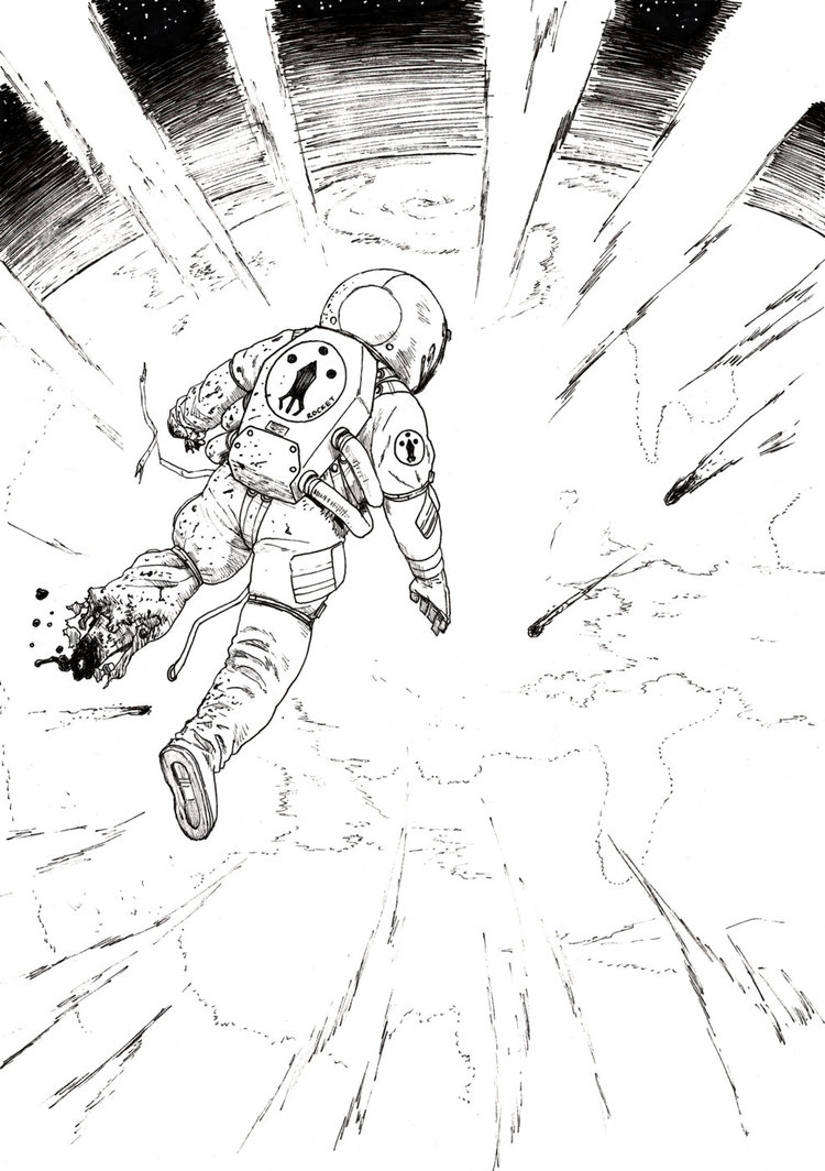 750x1064 Kaleidoscope (Inktober2015) By Kjech - Kaleidoscope Sketch