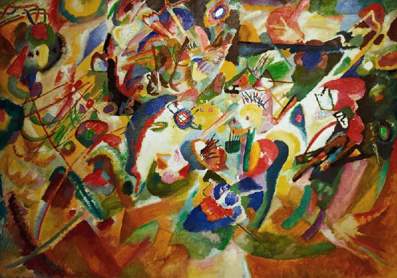 798x559 Wassily Kandinsky Sketch For Composition Vii, 1913 - Kandinsky Sketches