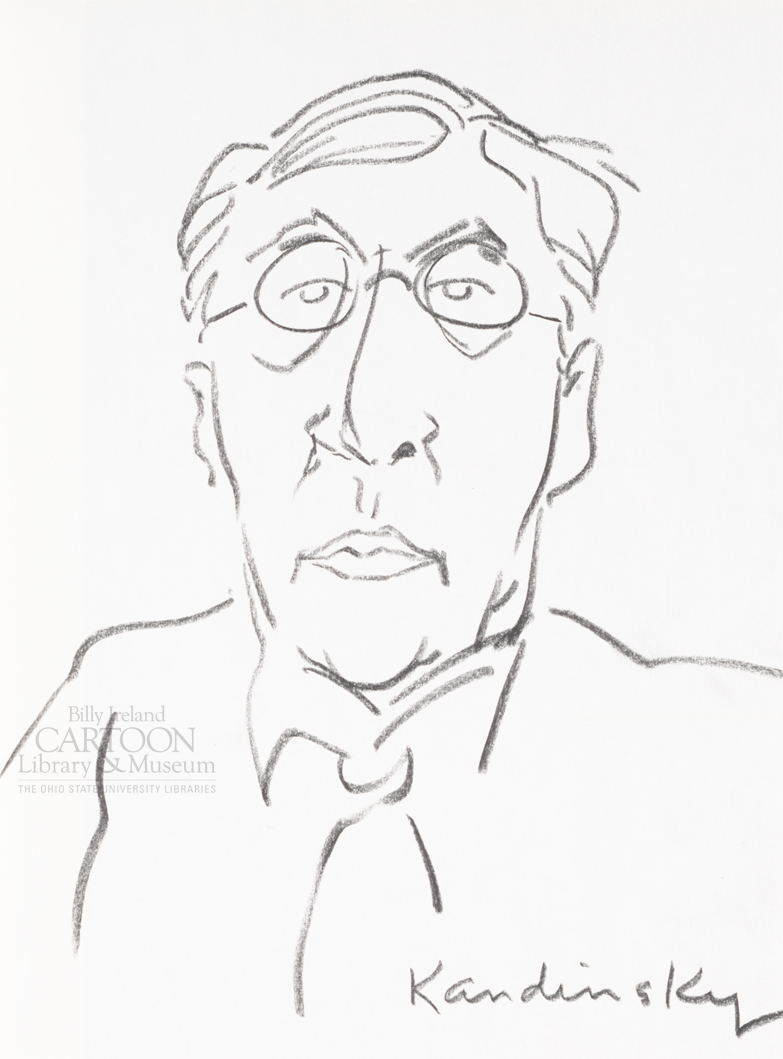 783x1059 Found In The Collection Eldon Dedini Doodles Billy Ireland - Kandinsky Sketches