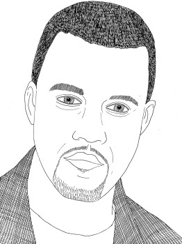 262x350 Kanye West - Kanye West Sketch