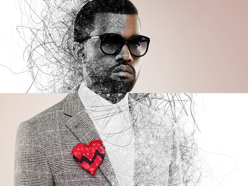 800x600 Kanye West - Kanye West Sketch