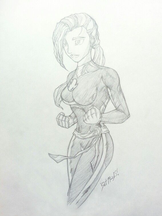 567x756 Karate Girl Sjetch. Art By @eternifree Karate Girl Sketch - Karate Sketch