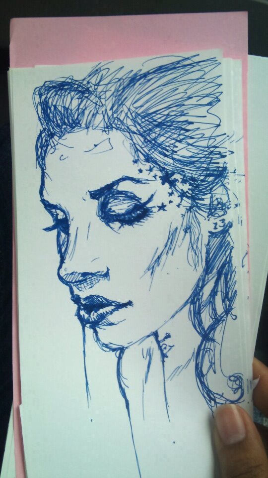 540x960 Kat Von D Sketch By Mayonnaiseandmalaise - Kat Von D Sketches