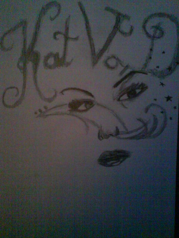 600x800 Kat Von D Sketch By Xsoulonfire88x - Kat Von D Sketches