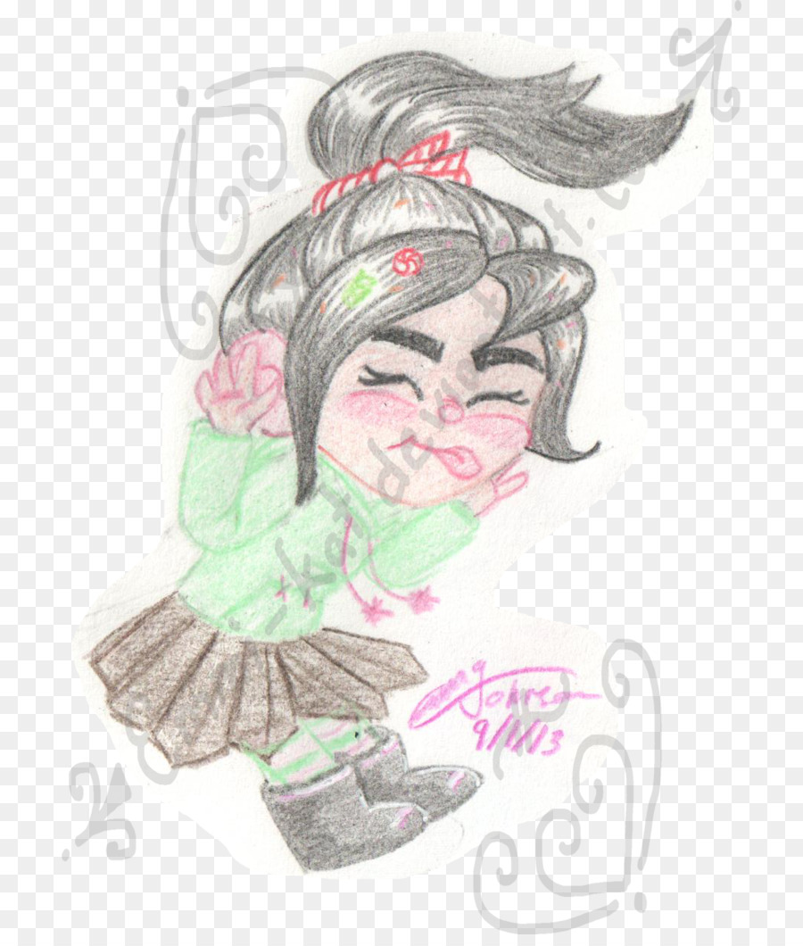 900x1060 Ear Sketch - Kat Von D Sketches