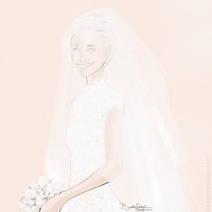 700x700 Pippa Middleton And Kate Inspire Stunning Wedding Sketches - Kate Middleton Sketch