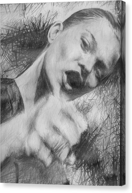 427x622 Kate Moss Canvas Prints - Kate Moss Sketch