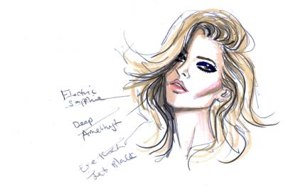 405x270 Kate Moss Rimmel Collection - Kate Moss Sketch