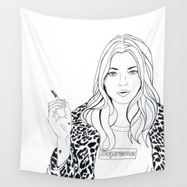 264x264 Kate Moss Wall Tapestries Society6 - Kate Moss Sketch