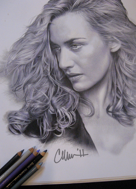 453x630 Kate Winslet Drawing By Live4artinla - Kate Winslet Sketch