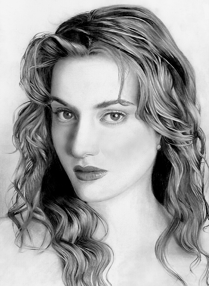 Drawing Kate Winslet Sketch