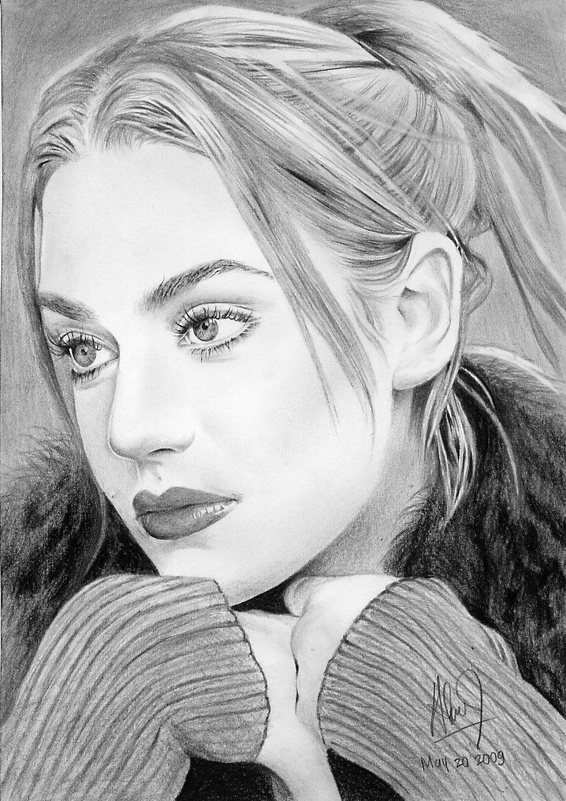 827x1169 Kate Winslet Beauty 3 By Riefra Pencildrawings Of Famous People - Kate Winslet Sketch
