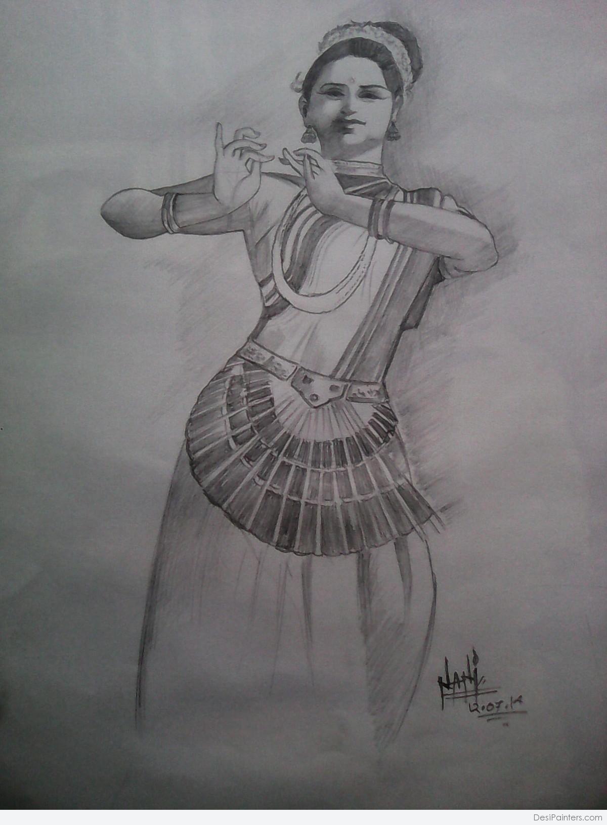 Kathak paintings search result at PaintingValley.com