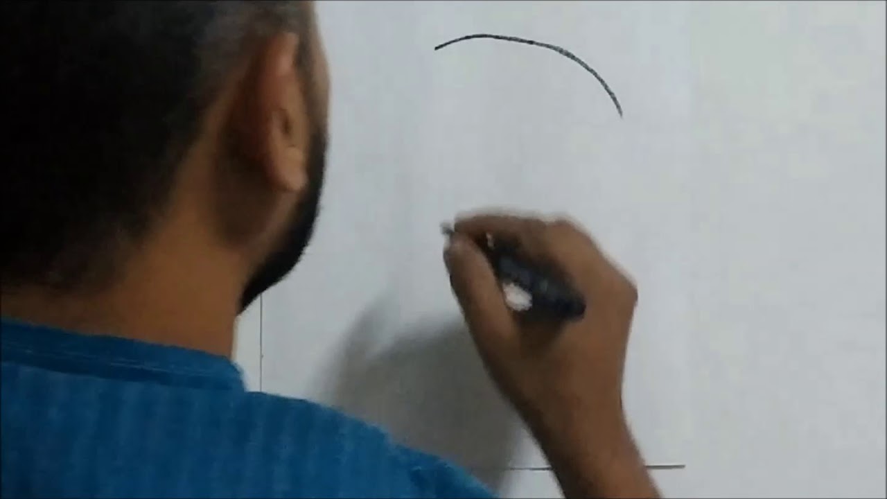 1280x720 Reverse Drawing - Kathakali Sketch