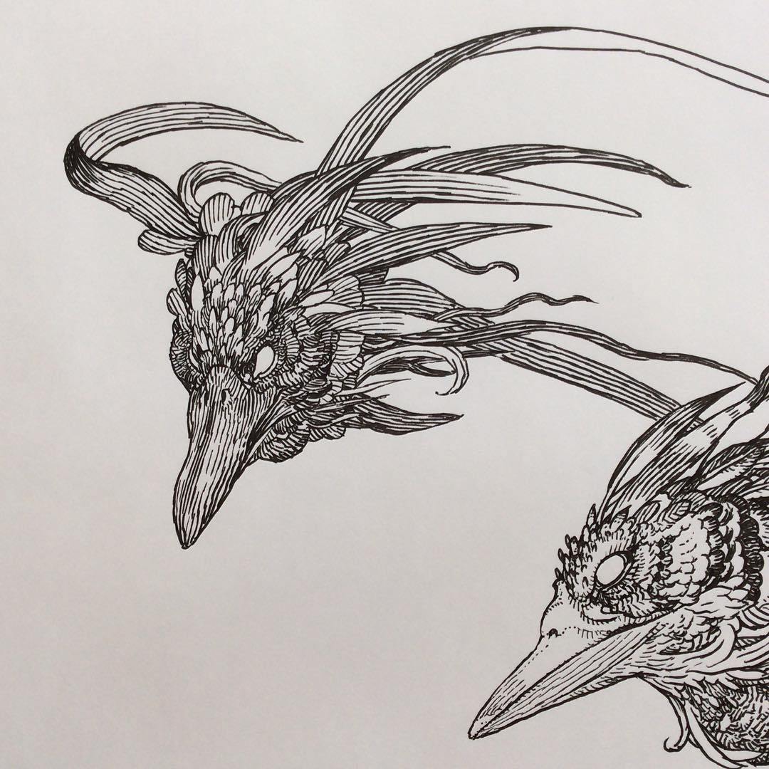 1080x1080 Katsuya Terada Art Meathaus - Katsuya Terada Sketch