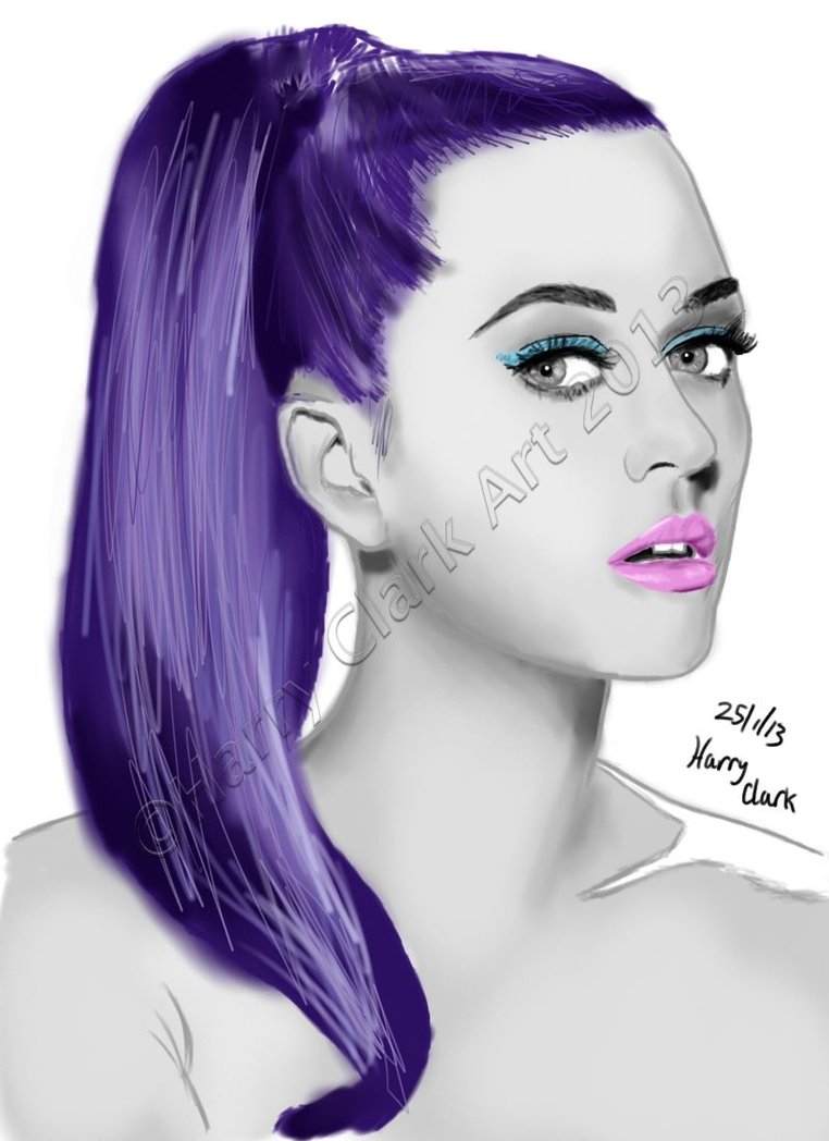 762x1048 Katy Perry Sketch By Rj700 - Katy Perry Sketch