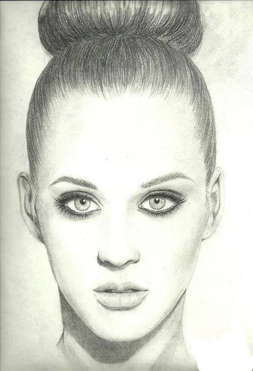 500x733 Katy Perry Via Facebook On We Heart It - Katy Perry Sketch