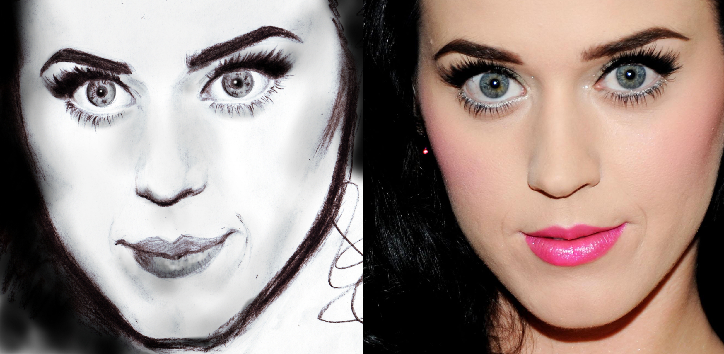 2472x1208 Roar Katy Perry (Acoustic Cover + Speed Sketch) - Katy Perry Sketch