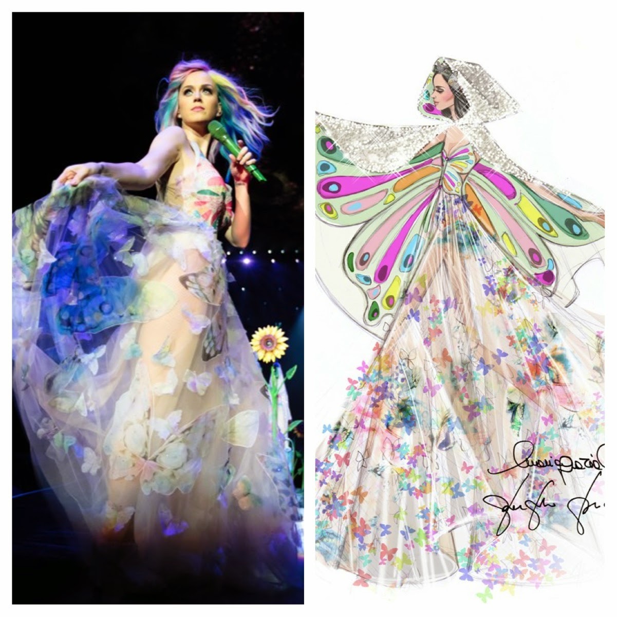 1201x1201 Fashion Sketches Blake Lively And Katy Perry Lucy Fiona - Katy Perry Sketch